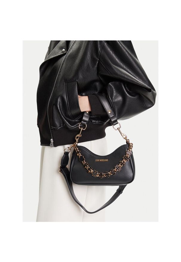 Love Moschino - Torebka LOVE MOSCHINO. Kolor: czarny