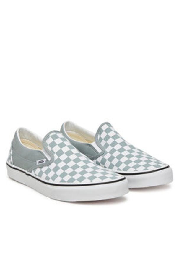 Vans Tenisówki Classic Slip-On VN000D5PEPO1 Szary. Zapięcie: bez zapięcia. Kolor: szary. Materiał: materiał