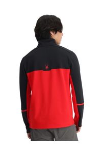 Bluza męska Spyder Speed 1/2 Zip. Kolor: czerwony, czarny, wielokolorowy. Sport: narciarstwo #2