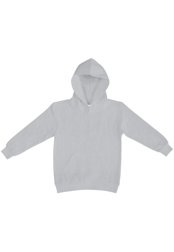 SG - Dziecięca Bluza Sportowa Unisex Kaptur Pulower. Kolor: biały