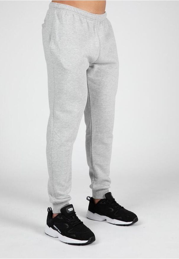 GORILLA WEAR - Kennewick SweatSpodnie - Szary. Kolor: szary. Materiał: dresówka. Sport: fitness