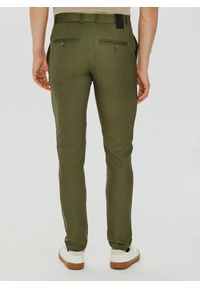 PAKO LORENTE – Zielone gładkie spodnie męskie P24SF-WX-003-Z-0 - Pako Lorente. Kolor: zielony. Materiał: bawełna. Wzór: gładki. Sezon: wiosna. Styl: klasyczny #4