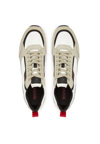 Hugo - HUGO Sneakersy Icelin 50536568 Beżowy. Kolor: beżowy. Materiał: skóra #5