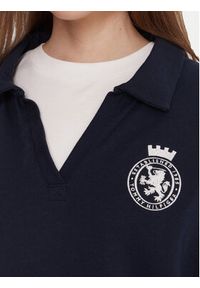 TOMMY HILFIGER - Tommy Hilfiger Bluza UW0UW06078 Granatowy Regular Fit. Kolor: niebieski. Materiał: bawełna