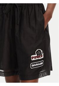 Pinko - PINKO Szorty materiałowe Lewis 105243 A2M7 Czarny Regular Fit. Kolor: czarny. Materiał: bawełna