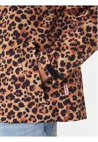 Hunter Kurtka przeciwdeszczowa Originals HARW0005261 Brązowy Regular Fit. Kolor: brązowy. Materiał: syntetyk #3