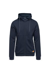 Elbrus - Męska Bluza Z Kapturem Viran II Full Zip. Typ kołnierza: kaptur. Kolor: niebieski