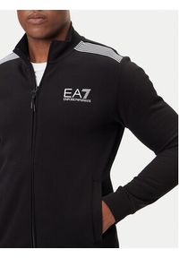 EA7 Emporio Armani Dres 7M000966 AF10377 UC001 Czarny Slim Fit. Kolor: czarny. Materiał: bawełna #4