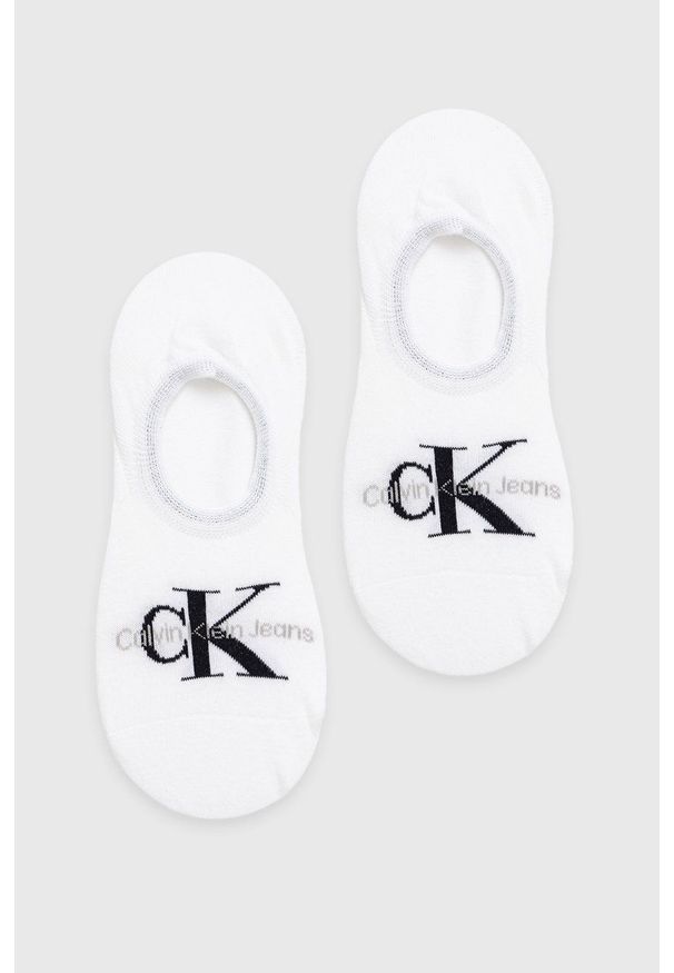 Calvin Klein Jeans - Skarpetki. Kolor: biały
