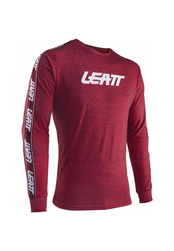 Bluzka LEATT Long Shirt Premium. Kolor: czerwony. Sport: kolarstwo