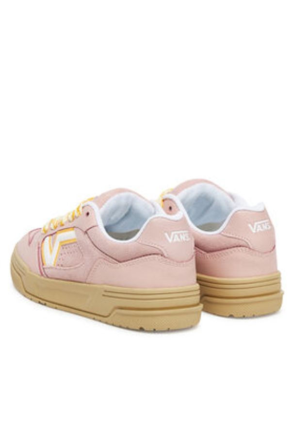 Vans Sneakersy Upland VN000D70P1T1 Różowy. Kolor: różowy. Materiał: skóra