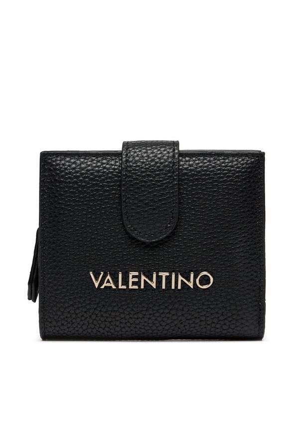 VALENTINO - Mały Portfel Damski Valentino. Kolor: czarny