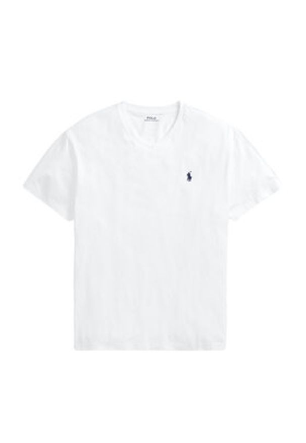 Polo Ralph Lauren T-Shirt 710708261 Biały Classic Fit. Typ kołnierza: polo. Kolor: biały. Materiał: bawełna