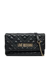 Love Moschino - LOVE MOSCHINO Torebka JC4097PP1MLA0000 Czarny. Kolor: czarny. Materiał: skórzane #5