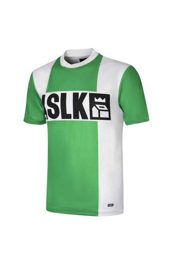 COPA FOOTBALL - Retro koszulka piłkarska – Męska – Racing Mechelen 1989 - 90 -Zielona. Kolor: zielony. Sport: piłka nożna