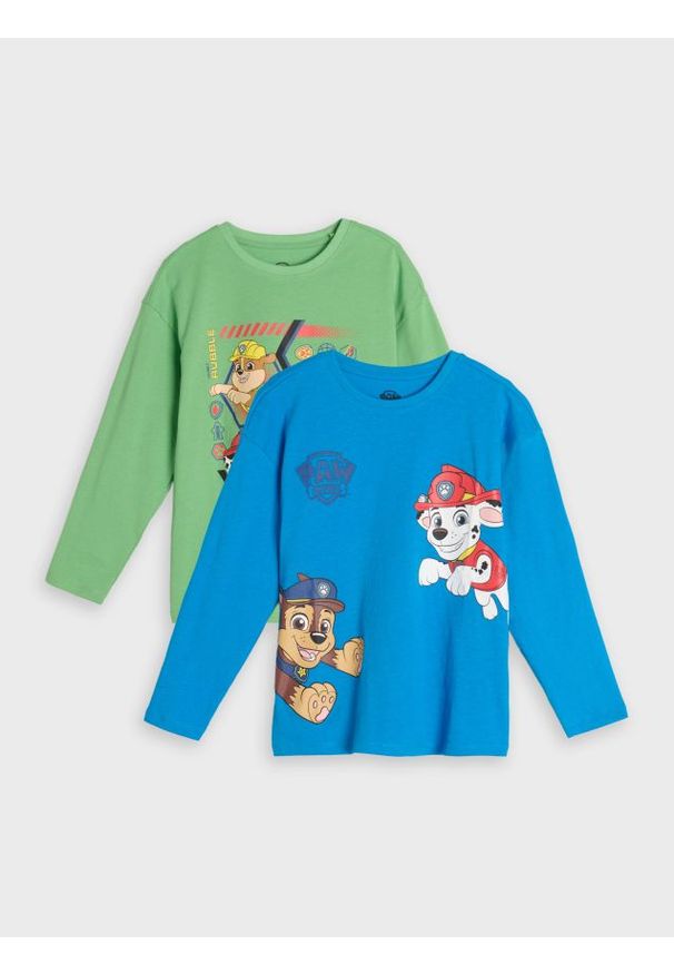 Sinsay - Koszulka z długimi rękawami 2 pack PAW Patrol - wielobarwny. Długość rękawa: długi rękaw. Długość: długie