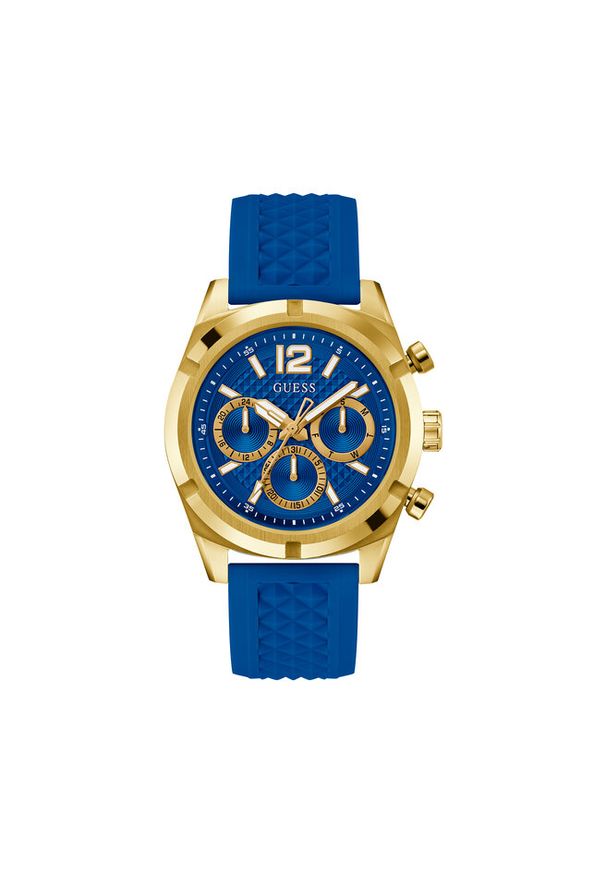 Zegarek Guess. Kolor: niebieski