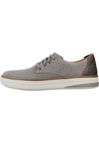 skechers - Tenisówki Skechers Model Relaxed Fit: Solvano Kolor Szary. Kolor: szary. Materiał: tkanina