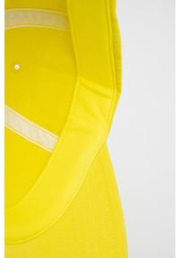adidas Performance Czapka GU0138 kolor żółty gładka. Kolor: żółty. Materiał: bawełna. Wzór: gładki #3