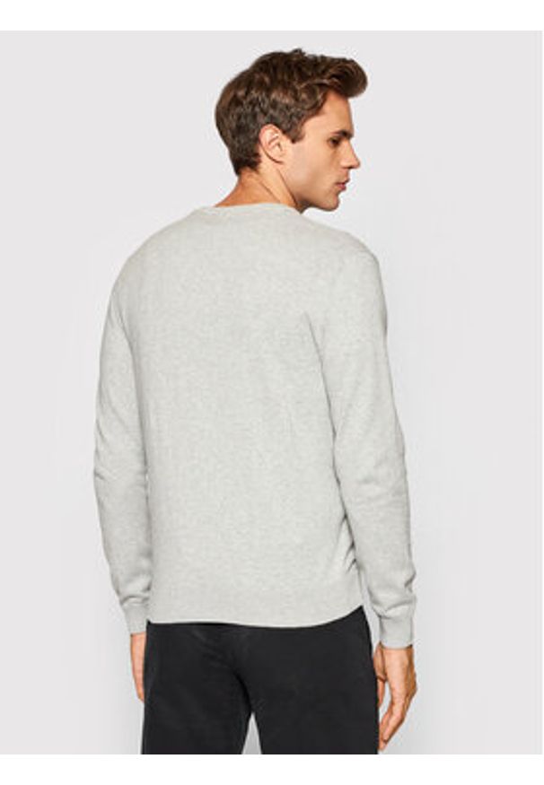 United Colors of Benetton - United Colors Of Benetton Sweter 1098U1I76 Szary Regular Fit. Kolor: szary. Materiał: bawełna