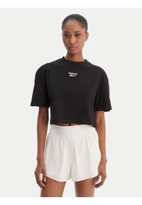 Reebok T-Shirt Klara RK25503CCW Czarny Relaxed Fit. Kolor: czarny. Materiał: bawełna #1