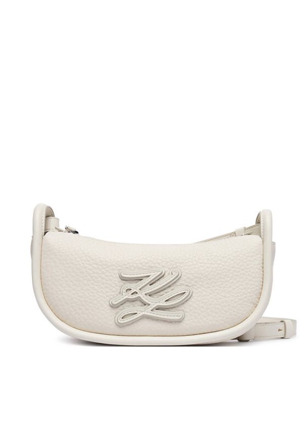 Karl Lagerfeld - KARL LAGERFELD Torebka B2W30235 Biały. Kolor: biały. Materiał: skórzane