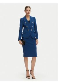 Rinascimento Marynarka CFC0128639003 Niebieski Regular Fit. Kolor: niebieski. Materiał: syntetyk #4