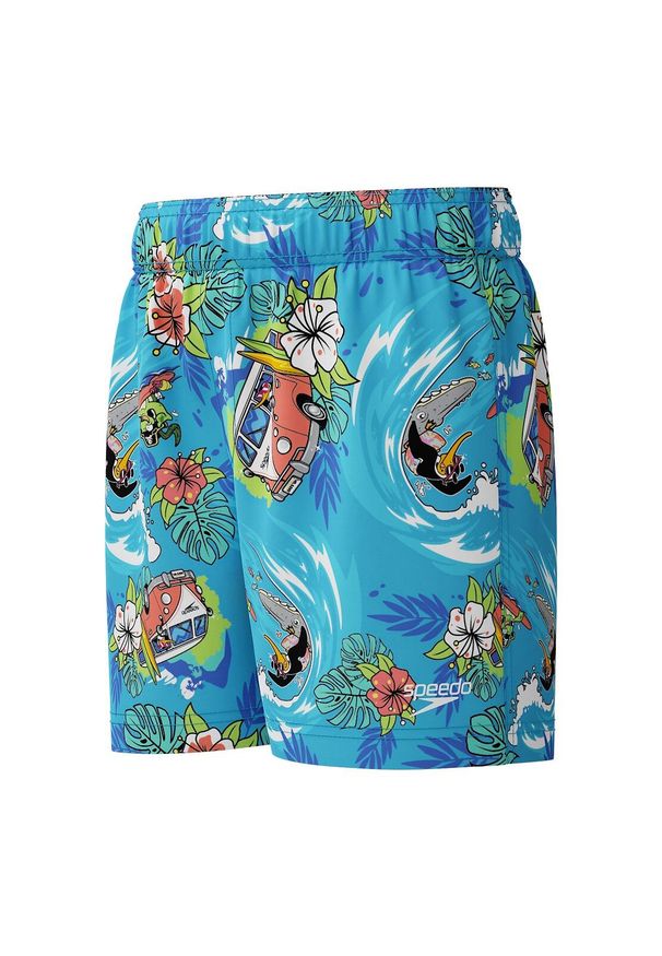 Spodenki szorty dla dzieci Speedo Watershort Learn To Swim. Kolor: niebieski
