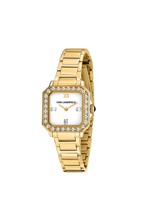 Karl Lagerfeld - KARL LAGERFELD Zegarek R0553102501 Złoty. Kolor: złoty
