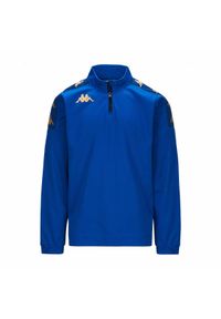 Kurtka z dresu Kappa Gassolo. Kolor: niebieski, wielokolorowy. Materiał: dresówka. Sport: piłka nożna #1