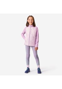Decathlon - Bluza dziecięca Domyos. Kolor: fioletowy. Materiał: materiał