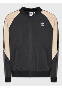 Adidas - adidas Bluza Tricot Sst HI3000 Czarny Regular Fit. Kolor: czarny. Materiał: syntetyk #2