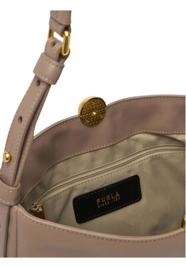 Furla Torebka WB01403 BX3168 MA200 Beżowy. Kolor: beżowy. Materiał: skórzane