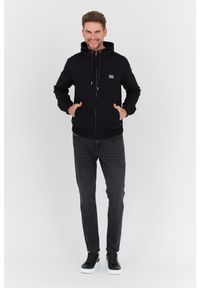 Dolce and Gabbana - DOLCE & GABBANA Czarna męska bluza z kapturem, Rozmiar 52. Typ kołnierza: kaptur. Kolor: czarny #3