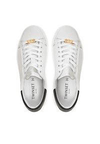 TwinSet - TWINSET Sneakersy 242TCP012 Biały. Kolor: biały. Materiał: skóra #6