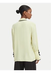 SIMONA CORSELLINI - Simona Corsellini Koszula P26CPCA01301 Zielony jasny Regular Fit. Kolor: zielony. Materiał: acetat #5