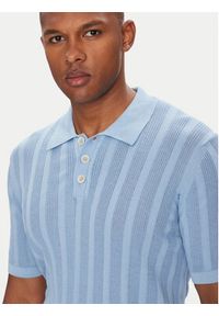 Baldessarini Polo B4 50024.5232 Zielony Slim Fit. Typ kołnierza: polo. Kolor: zielony. Materiał: bawełna #3