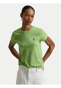 Polo Ralph Lauren T-Shirt 211B14605003 Zielony Classic Fit. Typ kołnierza: polo. Kolor: zielony. Materiał: bawełna #1