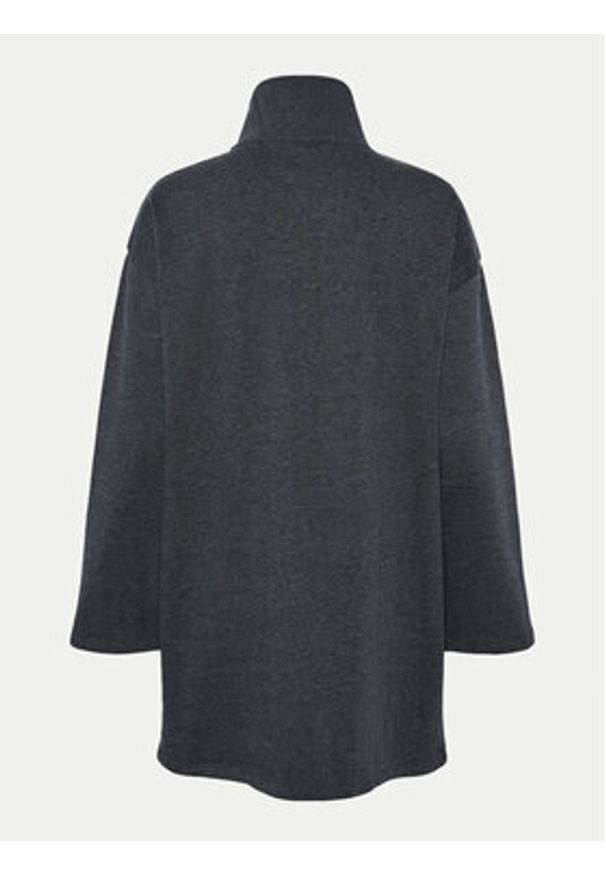 Pieces Sukienka dzianinowa 17152929 Szary Loose Fit. Kolor: szary. Materiał: syntetyk