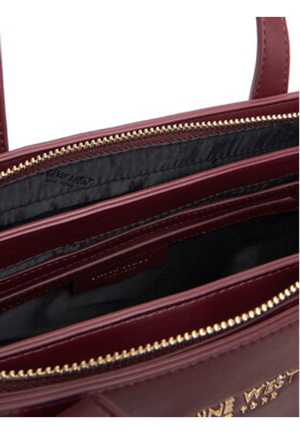 Nine West Torebka CEO-MAINE-LDA8203 Bordowy. Kolor: czerwony