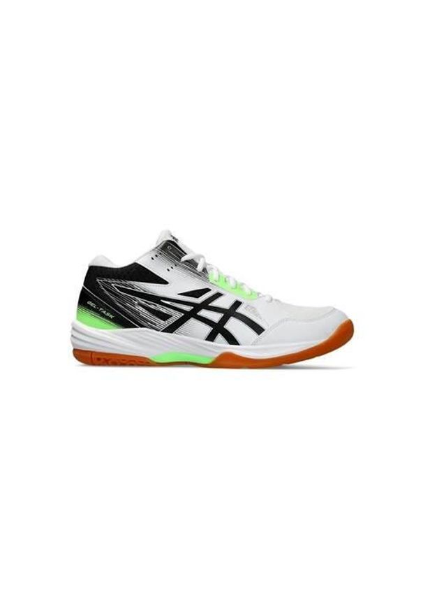 Buty siatkarskie męskie Asics Gel Task Mt 3. Zapięcie: sznurówki. Kolor: wielokolorowy, czarny, biały. Materiał: materiał, syntetyk. Szerokość cholewki: normalna