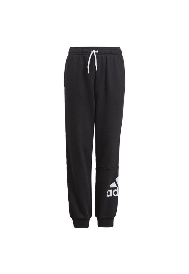 Adidas - Spodnie dziecięce adidas Essentials Big Logo. Kolor: czarny, biały, wielokolorowy. Sport: joga i pilates