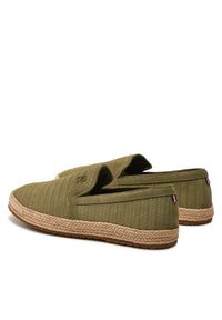 TOMMY HILFIGER - Tommy Hilfiger Espadryle Th Esapdrille Classic Suede FM0FM04984 Zielony. Kolor: zielony #4