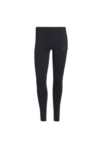Adidas - Legginsy adidas FastImpact Running 7/8 HB9243 - czarne. Kolor: czarny. Materiał: materiał, poliester, elastan. Styl: sportowy. Sport: bieganie