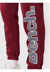Bench Spodnie dresowe Corey 117381 Bordowy Regular Fit. Kolor: czerwony. Materiał: bawełna #5