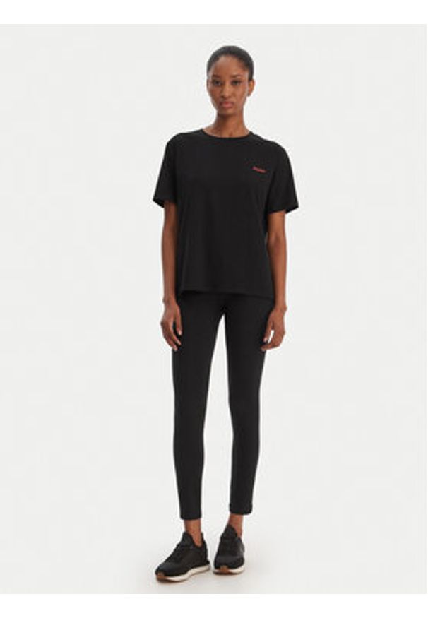 Hugo - HUGO T-Shirt 50555634 Czarny Relaxed Fit. Kolor: czarny. Materiał: bawełna