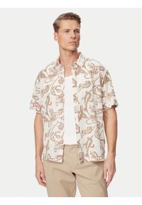 Jack & Jones Koszula Montauk 12293763 Biały Relaxed Fit. Kolor: biały. Materiał: bawełna #1