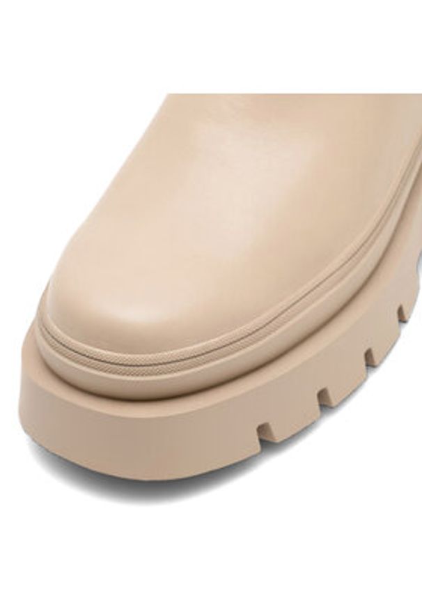 DeeZee Sztyblety LARA H230208-1 Beżowy. Kolor: beżowy. Materiał: materiał