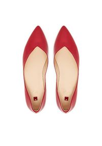 HÖGL Baleriny Basic 0-170014 Czerwony. Kolor: czerwony. Materiał: lakier, skóra #6