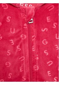 Guess Komplet bluza, body i spodnie dresowe H3BW01 KA2X0 Różowy Regular Fit. Kolor: różowy. Materiał: syntetyk #9